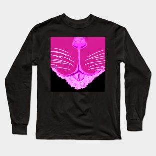 Kitty! (Pink face) Long Sleeve T-Shirt